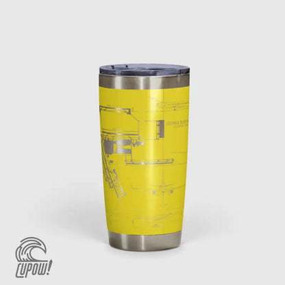 George Bush Intercontinental (IAH) Airport Diagram Tumbler 20oz