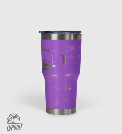 George Bush Intercontinental (IAH) Airport Diagram Tumbler 30oz