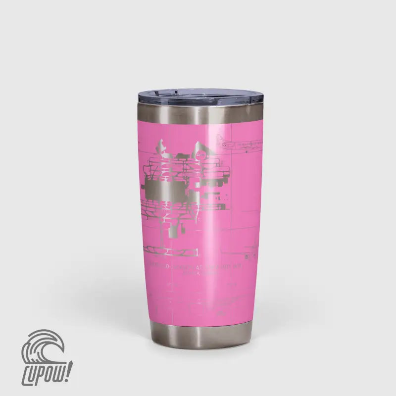 Hartsfield–Jackson Atlanta International (ATL) Airport Diagram Tumbler 20oz