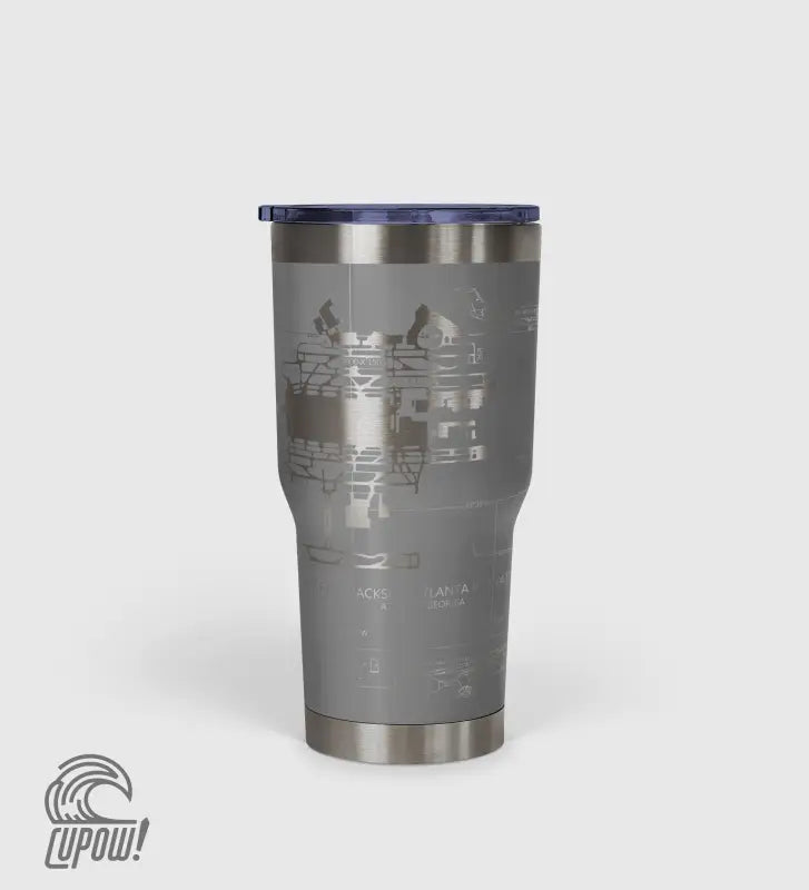 Hartsfield–Jackson Atlanta International (ATL) Airport Diagram Tumbler 30oz