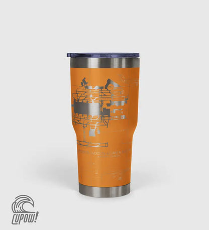 Hartsfield–Jackson Atlanta International (ATL) Airport Diagram Tumbler 30oz