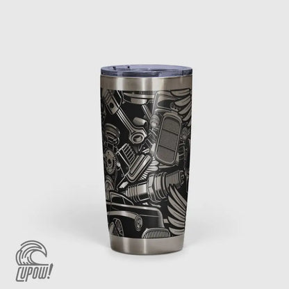 Hot Rod Vintage Automotive Tumbler 20oz