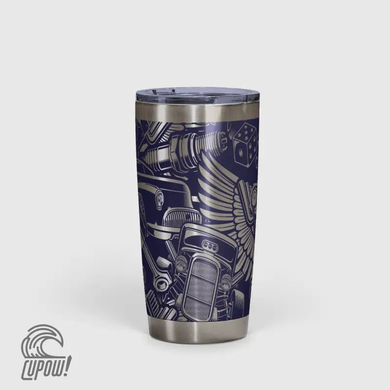 Hot Rod Vintage Automotive Tumbler 20oz