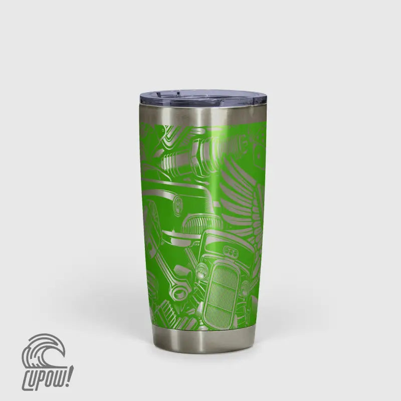 Hot Rod Vintage Automotive Tumbler 20oz