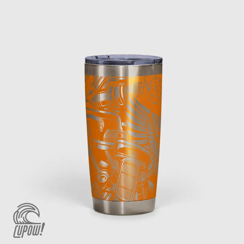 Hot Rod Vintage Automotive Tumbler 20oz