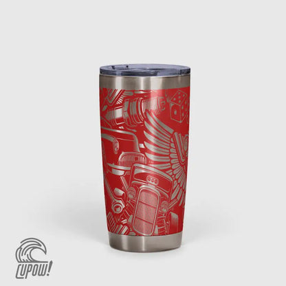 Hot Rod Vintage Automotive Tumbler 20oz