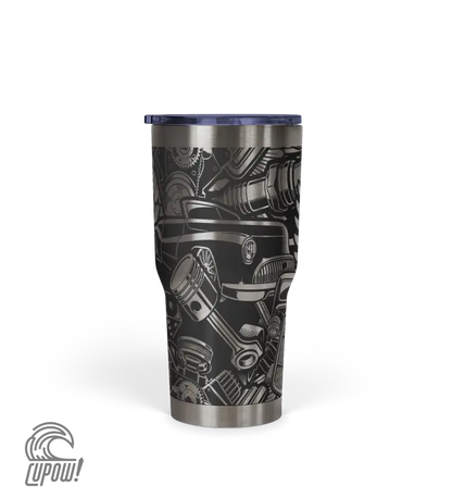 Hot Rod Vintage Automotive Tumbler 30oz