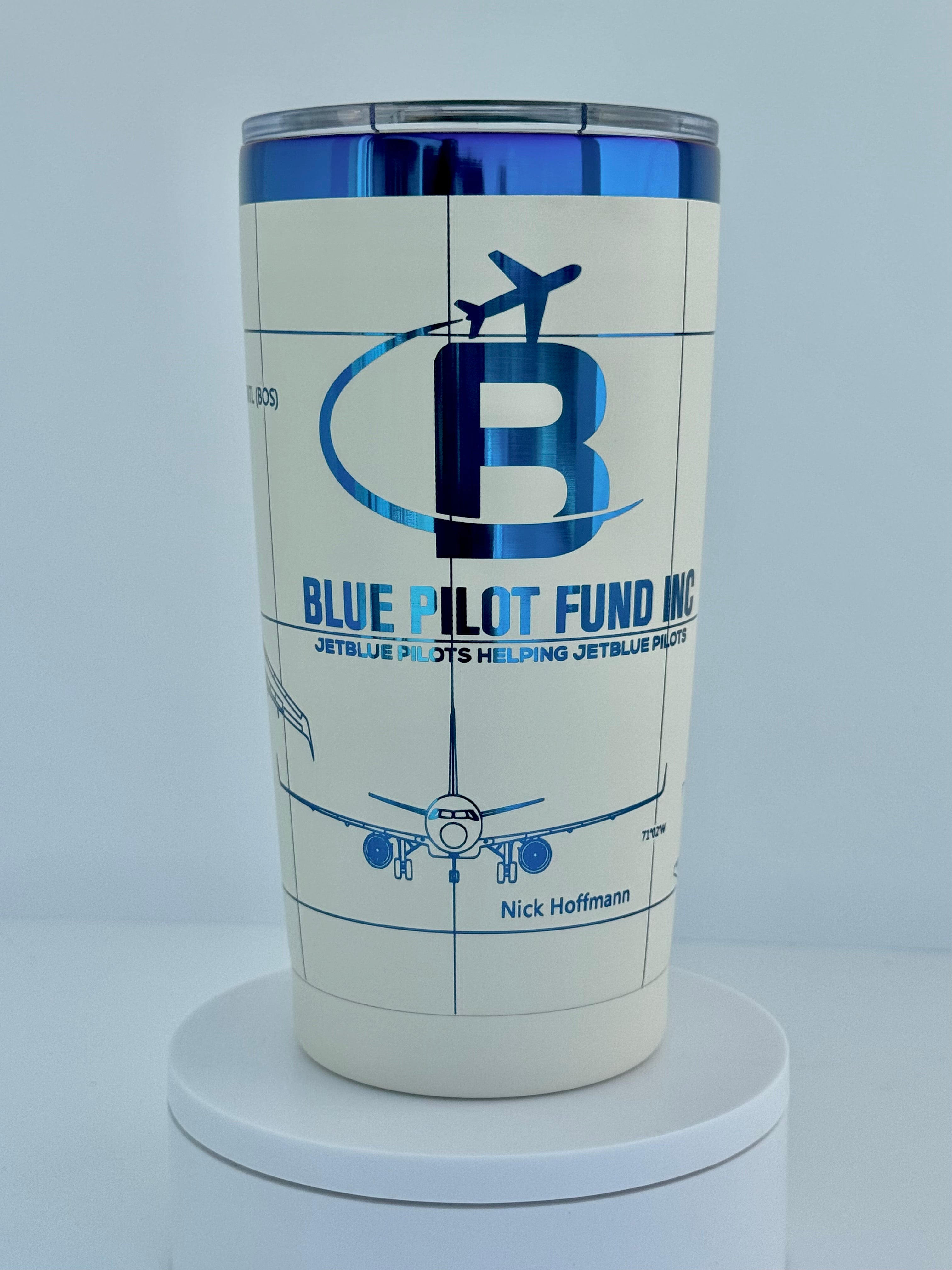 Blue Pilot Fund 20 oz Cup