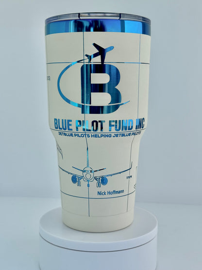 Blue Pilot Fund 30 oz Cup