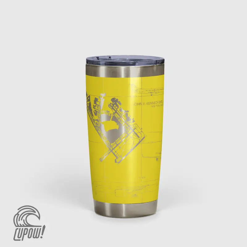 John F. Kennedy International (JFK) Airport Diagram Tumbler 20oz