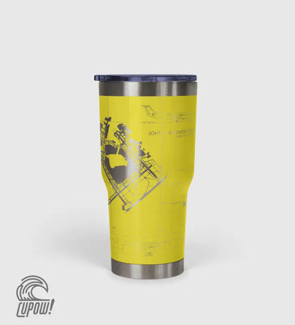 John F. Kennedy International (JFK) Airport Diagram Tumbler 30oz