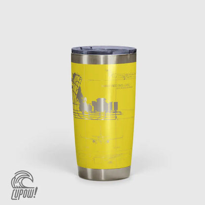 Las Vegas Harry Reid International (LAS) Airport Diagram Tumbler 20oz