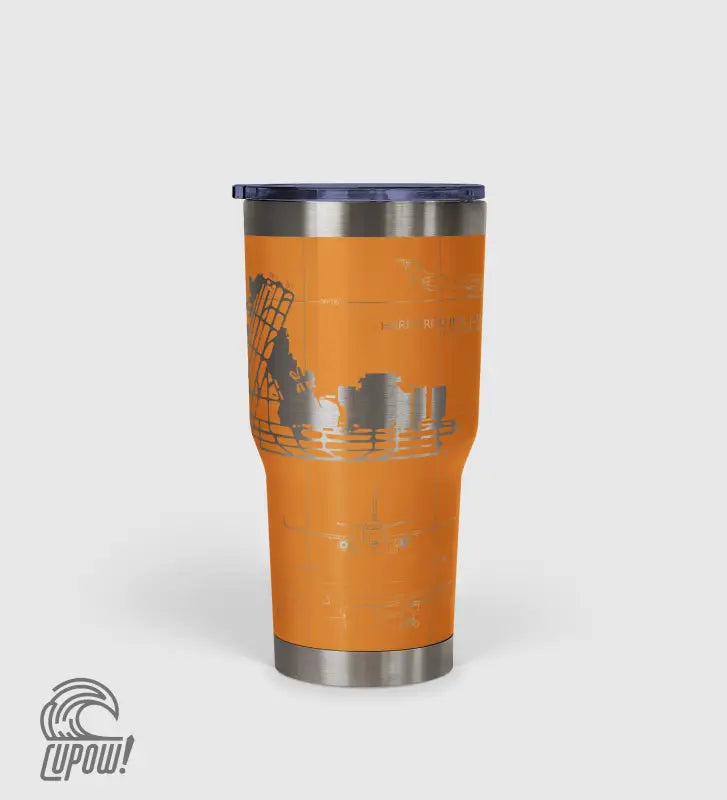 Las Vegas Harry Reid International (LAS) Airport Diagram Tumbler 30oz