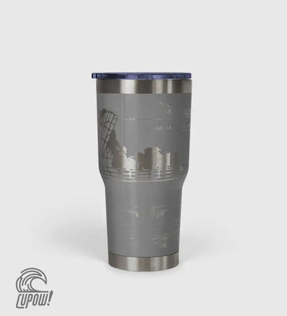 Las Vegas Harry Reid International (LAS) Airport Diagram Tumbler 30oz