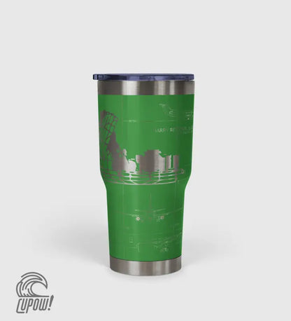 Las Vegas Harry Reid International (LAS) Airport Diagram Tumbler 30oz