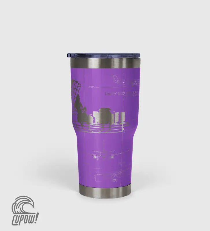 Las Vegas Harry Reid International (LAS) Airport Diagram Tumbler 30oz