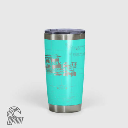 Los Angeles International (LAX) Airport Diagram Tumbler 20oz