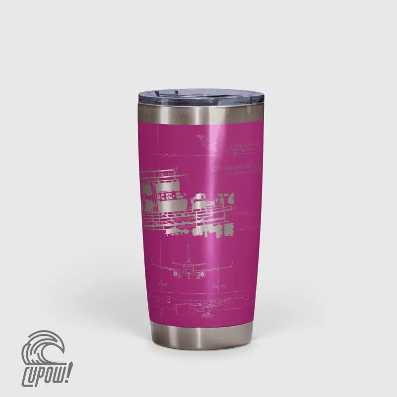 Los Angeles International (LAX) Airport Diagram Tumbler 20oz