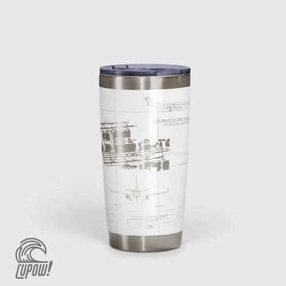 Los Angeles International (LAX) Airport Diagram Tumbler 20oz