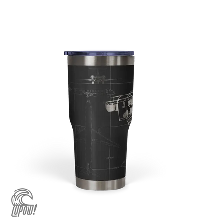 Los Angeles International (LAX) Airport Diagram Tumbler 30oz