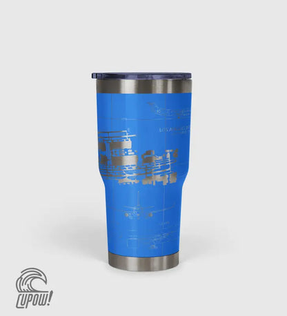 Los Angeles International (LAX) Airport Diagram Tumbler 30oz