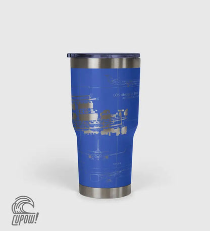 Los Angeles International (LAX) Airport Diagram Tumbler 30oz