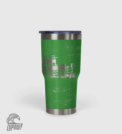 Los Angeles International (LAX) Airport Diagram Tumbler 30oz