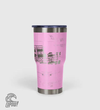 Los Angeles International (LAX) Airport Diagram Tumbler 30oz