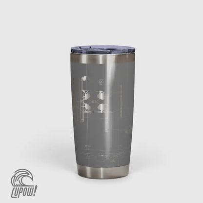 Orlando INTL (MCO) Airport Diagram Tumbler 20oz