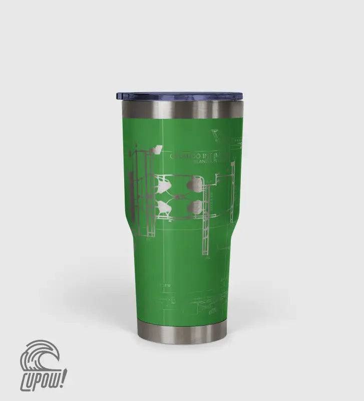 Orlando INTL (MCO) Airport Diagram Tumbler 30oz