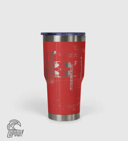 Orlando INTL (MCO) Airport Diagram Tumbler 30oz