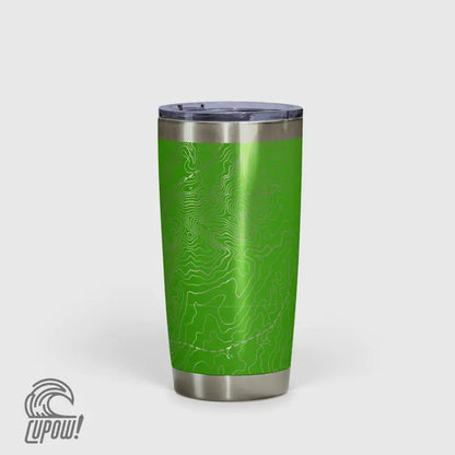 Peak Perspective - The Topo All Over Design Tumbler 20oz