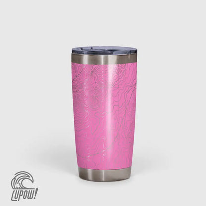 Peak Perspective - The Topo All Over Design Tumbler 20oz