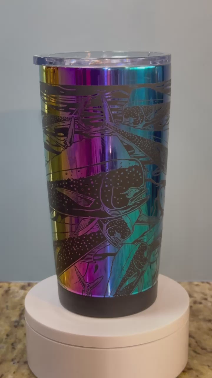 Dorado Dreams in Technicolor Mahi-Mahi Tumbler 20oz