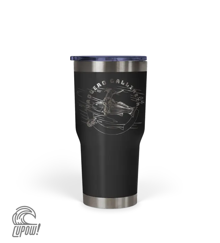 Vaquero Gallineta - The Redfish Cowboy Original Tumbler 30oz